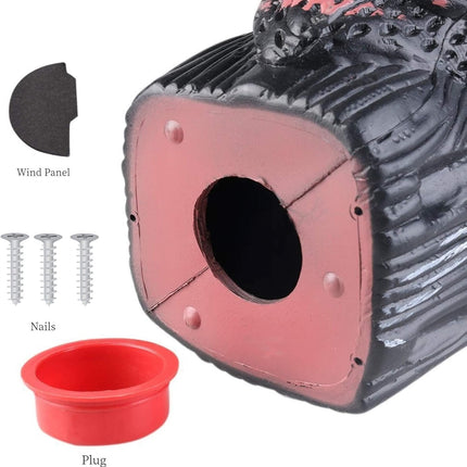 Fake Owl Decoys to Scare Birds Away, Rotating Head Sculptures, Nature Enemy Scarecrow Plastic Statues, Pest Repellent, Bird Control and Pigeon Deterrent Outdoor Yard, Garden Protectors.