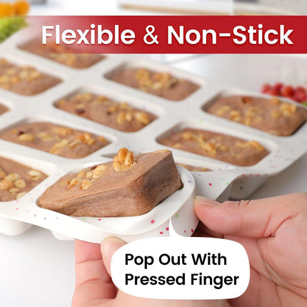 Silicone Mini Loaf Pan with Metal Frame & Silicone Bread Loaf Pans.
