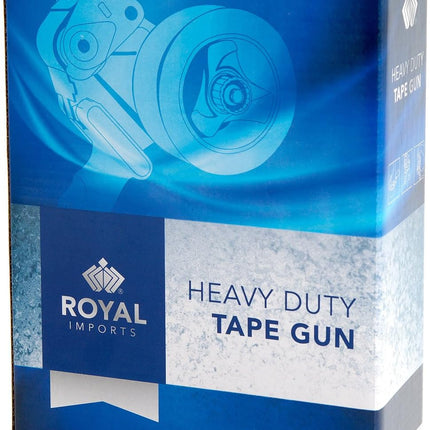Packing Tape Dispenser, Shipping Tape Gun, Heavy Duty Roller for Box Sealing, Moving, Office, Warehouse, Packaging, Industrial Durable Handheld Tape Cutter - Fits 2" Wide Rolls.
