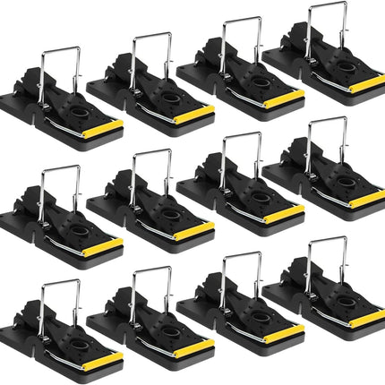 Mouse Traps, Mouse Traps Indoor for Home Quick Effectively, Reusable Mice Trap for House Indoor Outdoor Kill Safe for Family and Pet 12 Packs.