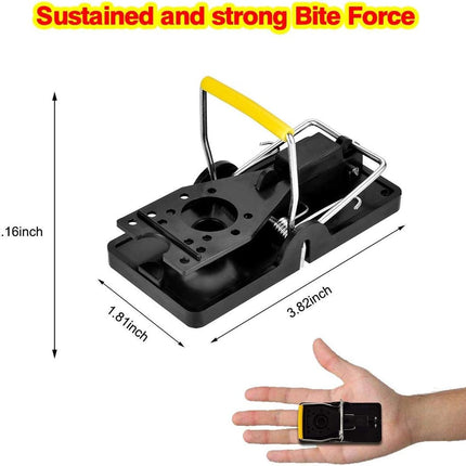 Mouse Traps, Mouse Traps Indoor for Home Quick Effectively, Reusable Mice Trap for House Indoor Outdoor Kill Safe for Family and Pet 12 Packs.