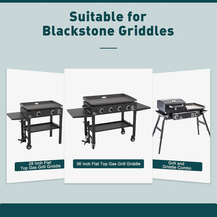 Natural Gas Conversion Kit, Propane to NG Orifices Nozzle, for Blackstone 28'' & 36'' Griddles, Rangetop Combo, Tailgater, DIY Burner Replacement Parts.