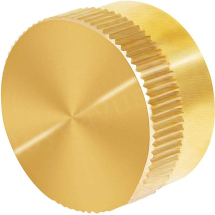 Solid Brass Refill Propane Bottle Cap Universal for All 1 LB Gas Tank Cylinder Sealed Protect Cap(Pack of 12).
