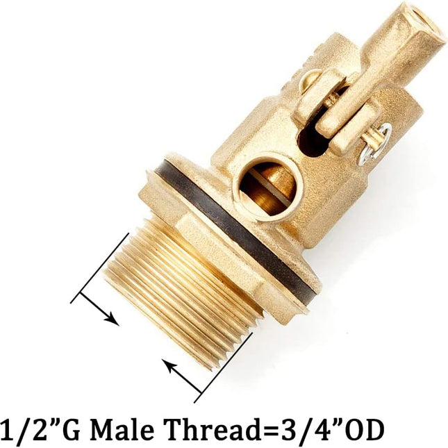 1/2 inch Thread Float Ball Valve Floating Ball-cock Tank Ballcock Fittings Automatic Water Level Control Switch.