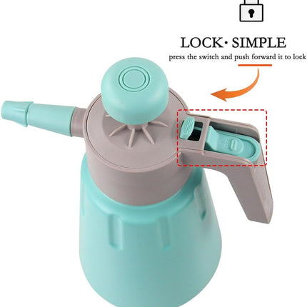 68oz/0.5Gallon Mint Green Garden Pump Sprayer with Safety Valve Portable Yard & Lawn Sprayer for Spraying/Watering/Home Cleaning/Car Washing.