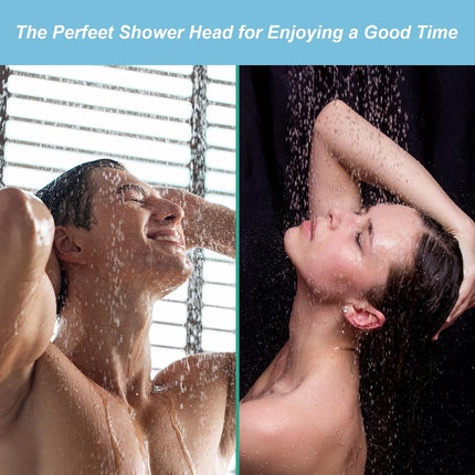 Shower Arm 10 in Bundle with 6 Mode Shower Head, Chrome.