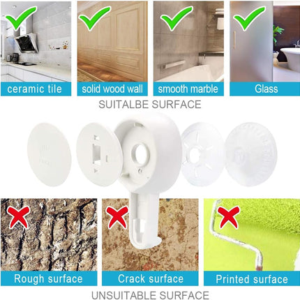 Shower Caddy Suction Cup NO-Drilling Removable Shower Shelf Powerful Heavy Duty Hold up to 22lbs, Waterproof Storage Basket for Shampoo & Toiletries Bathroom & Kitchen Caddy Organizer.