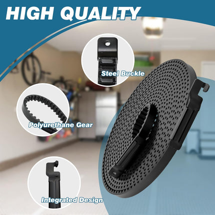 Upgrade 41A5250 41AB050-2 Belt for 7ft High Garage Door, 237" Garage Door Opener Belt Compatible with Chamberlain Craftsman LiftMaster Sentex Whisper Garage Door Opener Models WD822KD 248739 248754.