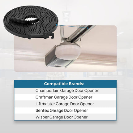 Upgrade 41A5250 41AB050-2 Belt for 7ft High Garage Door, 237" Garage Door Opener Belt Compatible with Chamberlain Craftsman LiftMaster Sentex Whisper Garage Door Opener Models WD822KD 248739 248754.