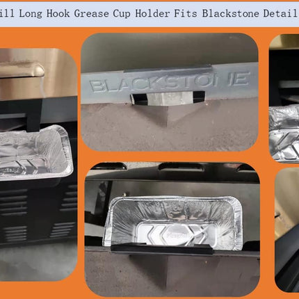 Professional Replacement Blackstone Griddle 17, 22, 28, 30 & 36 inches Grease Cup Foil Tray pan.