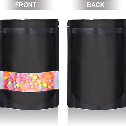 120pcs Mylar Bags for Food Storage+120pcs Holographic Packaging Bags.