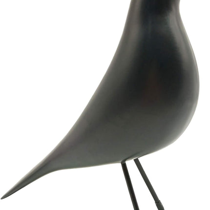 Mid Century Decor House Bird - Mid Century Desk Modern Decor,Sculpture Replica,Pigeon for Desk,Mid Century Sculpture(Black).