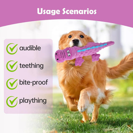 Interactive Dog Toys, 2026 New Cute Squeaky Chew Toys for Dogs, Durable Soft Plush with Squeaker Aggressive Chewers Small Medium Large Breed Dogs (Blue) Blue.
