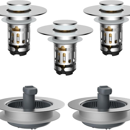 Bathroom & Kitchen Sink Strainer.
