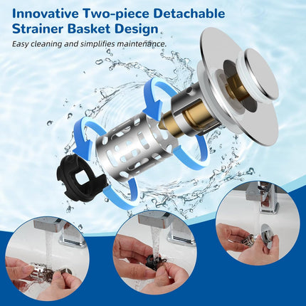 Bathroom & Kitchen Sink Strainer.