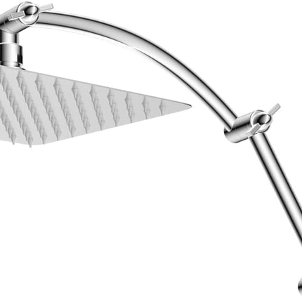 16“ Shower Arm with 10" Rainfall Showerhead.