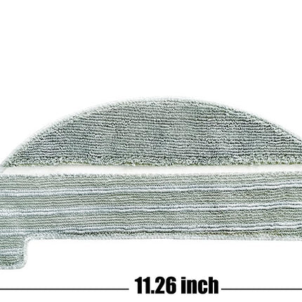 5Pcs Mopping Cloths Pads for iHome AutoVac Nova, Halo Self Empty Robot Vacuum Replacement Accessory Parts.