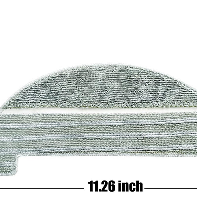 5Pcs Mopping Cloths Pads for iHome AutoVac Nova, Halo Self Empty Robot Vacuum Replacement Accessory Parts.