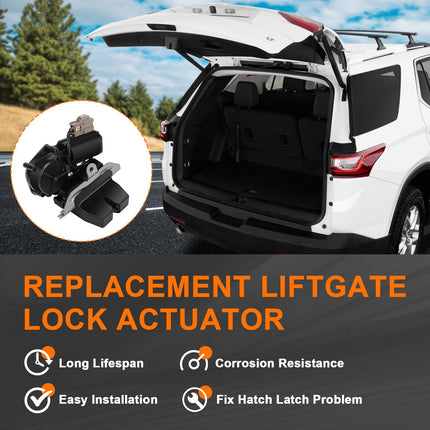 Liftgate Trunk Lock Actuator for Ford Edge Escape Expedition Explorer Lincoln MKX Navigator Tailgate Trunk Latch Rear Hatch Latch Lock Assembly Replaces FA1Z-7443150-B FA1Z-7443150.