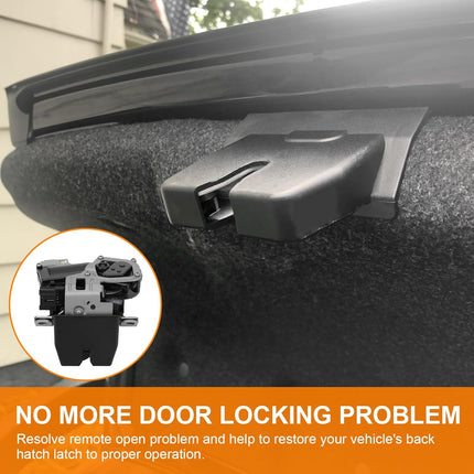 Liftgate Trunk Lock Actuator for Ford Edge Escape Expedition Explorer Lincoln MKX Navigator Tailgate Trunk Latch Rear Hatch Latch Lock Assembly Replaces FA1Z-7443150-B FA1Z-7443150.