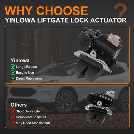 Liftgate Trunk Lock Actuator for Ford Edge Escape Expedition Explorer Lincoln MKX Navigator Tailgate Trunk Latch Rear Hatch Latch Lock Assembly Replaces FA1Z-7443150-B FA1Z-7443150.