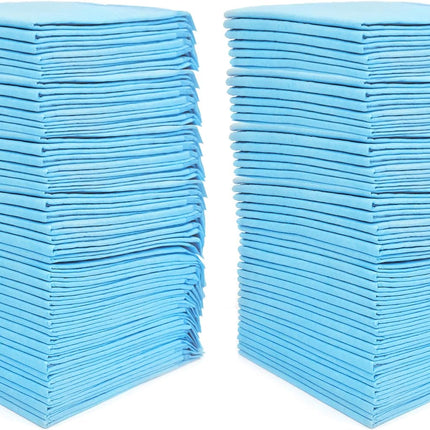 (100 Pads)  Ultra Absorbency Pet Toilet Training Pads 18" x 13" Moisture Locking Technology Turns Liquid into Gel - Perfect for Rabbits and Guinea Pigs.