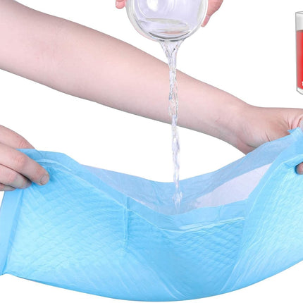 (100 Pads)  Ultra Absorbency Pet Toilet Training Pads 18" x 13" Moisture Locking Technology Turns Liquid into Gel - Perfect for Rabbits and Guinea Pigs.