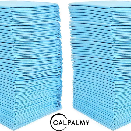 (100 Pads)  Ultra Absorbency Pet Toilet Training Pads 18" x 13" Moisture Locking Technology Turns Liquid into Gel - Perfect for Rabbits and Guinea Pigs.