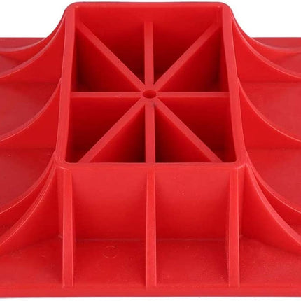 11.5" x 11.5" Off-Road Hi-Lift Jack Base and Stabilizer - Keep Jacks from Sinking with Heavy-Duty Plastic Jack Stand Base for Lifting Jacks and Farm Jacks with 4.1" x 7" Base.