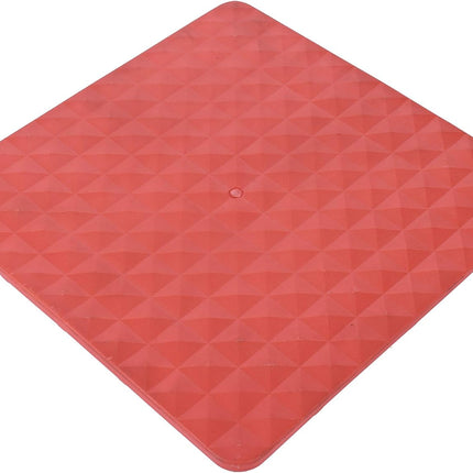 11.5" x 11.5" Off-Road Hi-Lift Jack Base and Stabilizer - Keep Jacks from Sinking with Heavy-Duty Plastic Jack Stand Base for Lifting Jacks and Farm Jacks with 4.1" x 7" Base.