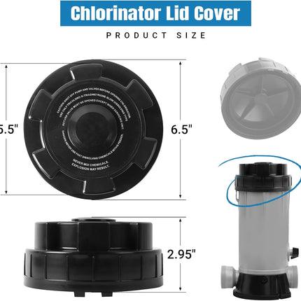 Chlorinator Lid Cover and 520670 The Exact Acid Washing Kit Replacement.