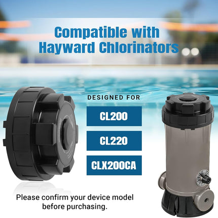 Chlorinator Lid Cover and 520670 The Exact Acid Washing Kit Replacement.