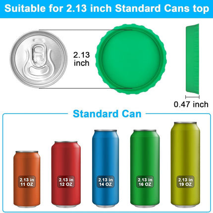 Silicone Soda Can Cover Lids, 12 Pack Reusable Soda Can Lids + Garden Tools Sets, Gardening Tool Set with 39.3 in Repotting Mat,.