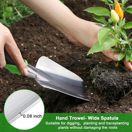 Garden Tools Set, 3 Pack Heavy Duty Gardening Tools Set Include Garden Shovel + Garden Tool Set, 2 Pack Heavy Duty Gardening Tools Set.