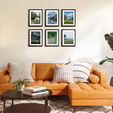 8x10 Picture Frame Set of 2 & 8.5x11 Picture Frame Bulk-6 Pack.