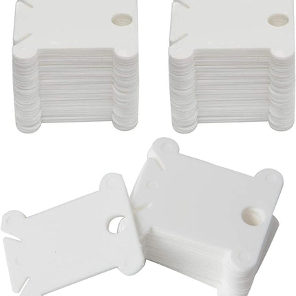 Embroidery Floss Bobbins 150pcs Embroidery Thread Holder Floss Holder Thread Bobbins for Cross Stitch Crafting Sewing.