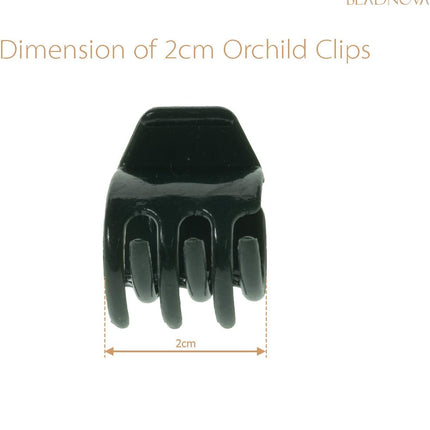 Plant Clips 50Pcs Large Orchid Clips for Orchid Support Plant Support Flower Vine (2cm, 50PCS).