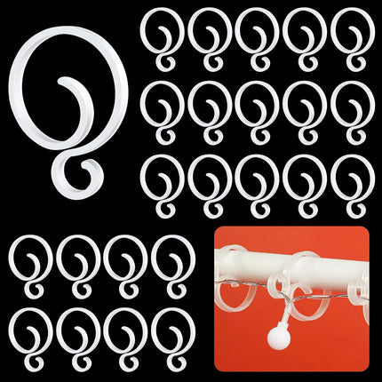 Christmas Light Clips for Banister Christmas Banister Clips Holiday Garland Hanger Hooks for Stockings String Lights Indoor Outdoor Decorations Stair Railing Fence Deck (White, 16 PCS).