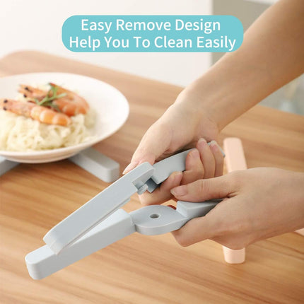 3 Pack Heat-Resistant Foldable Silicone Trivets,Folding Trivet for Hot Pots and Pans,Non-Slip,Space-Saving,Easy to Clean.