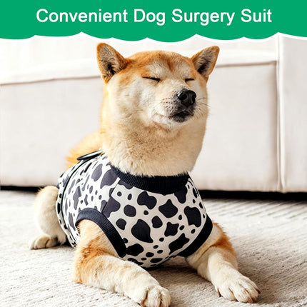 Recovery Suit for Dogs After Surgery, Dog Surgery Suit Onesie Female Spay for Small Medium Dogs, Breathable Dog Recovery Suit Body Suits for Anti Licking Abdominal Wounds Cone Alternative.