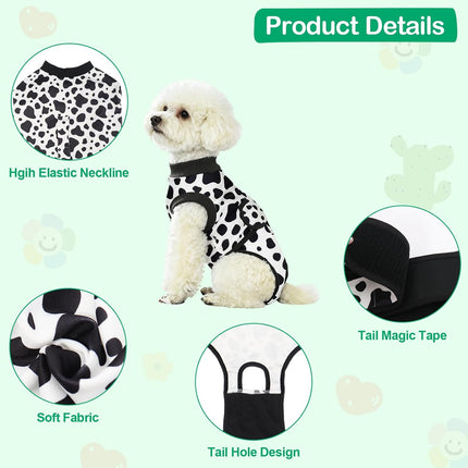 Recovery Suit for Dogs After Surgery, Dog Surgery Suit Onesie Female Spay for Small Medium Dogs, Breathable Dog Recovery Suit Body Suits for Anti Licking Abdominal Wounds Cone Alternative.
