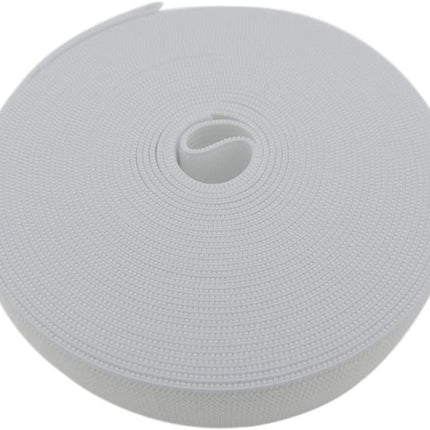 3/5 Inch by 43 Yard White Sewing Elastic Band Spool Heavy Stretch High Elasticity Knit Elastic Band.