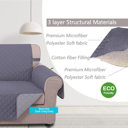 Reversible Sofa Cover Bundles Oversized Sofa.