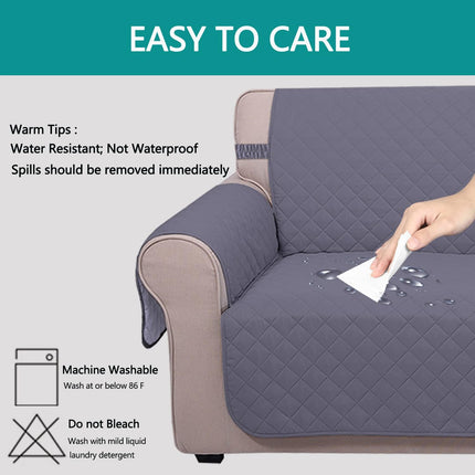 Reversible Sofa Cover Bundles Oversized Sofa.