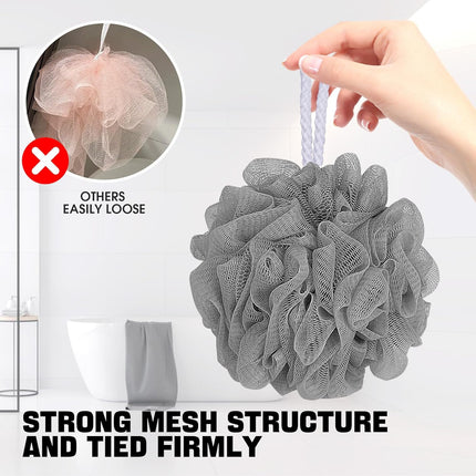 Loofah Bath Sponge Shower Loofa Bath Puff Body Scrubber Exfoliating Soft Premium 4 Pack.