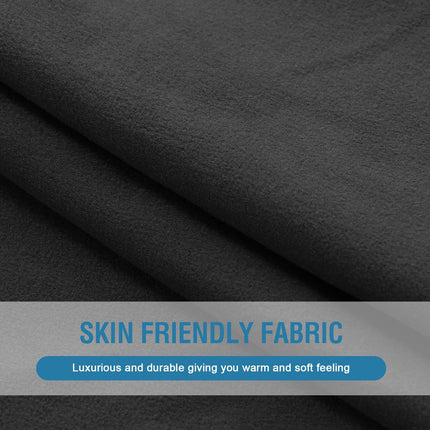 Fleece Couch Chion Covers Stretch Couch Covers for 3 Chion Couch Sofa Thick and Soft Couch Covers Washable (3 Seater Chion Cover, Grey).
