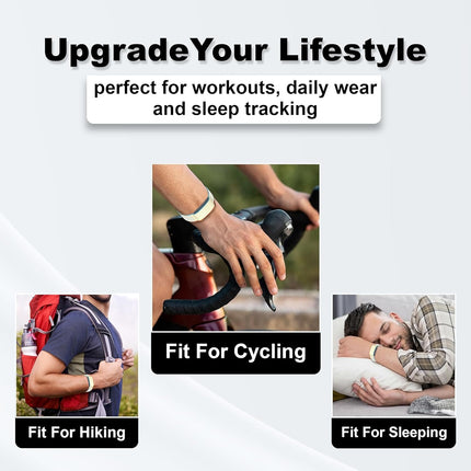 Nylon Replacement Band, Compatible with Amazfit Helio Strap – Adjtable, Breathable Sport Wristband for Fitness Tracker, Comfortable for All-Day Wear.