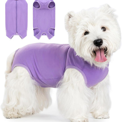 Dog Surgery Recovery Suit for Dogs After Surgery Female, Dog Onesie Suitical Neuter Puppy Spay Shirts, Post-Op Bodysuit Pajamas Anti Licking Abdominal Wounds Cone Alternative.