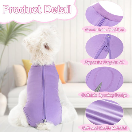 Dog Surgery Recovery Suit for Dogs After Surgery Female, Dog Onesie Suitical Neuter Puppy Spay Shirts, Post-Op Bodysuit Pajamas Anti Licking Abdominal Wounds Cone Alternative.