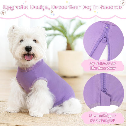 Dog Surgery Recovery Suit for Dogs After Surgery Female, Dog Onesie Suitical Neuter Puppy Spay Shirts, Post-Op Bodysuit Pajamas Anti Licking Abdominal Wounds Cone Alternative.